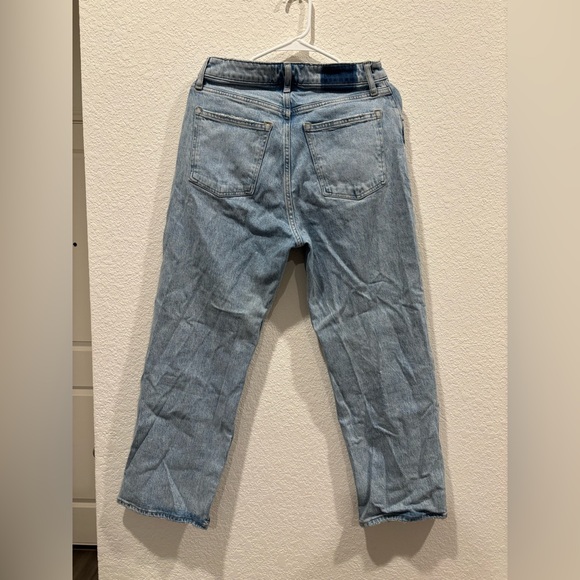 Abercrombie & Fitch Women's The 90s Relaxed Jean High Rise Size 10 Curve Love - Picture 2 of 3